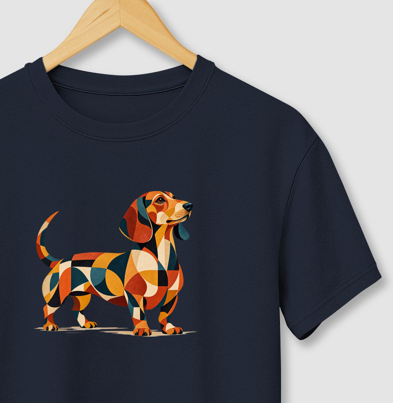 Cachorro em Fragmentos - Camiseta
