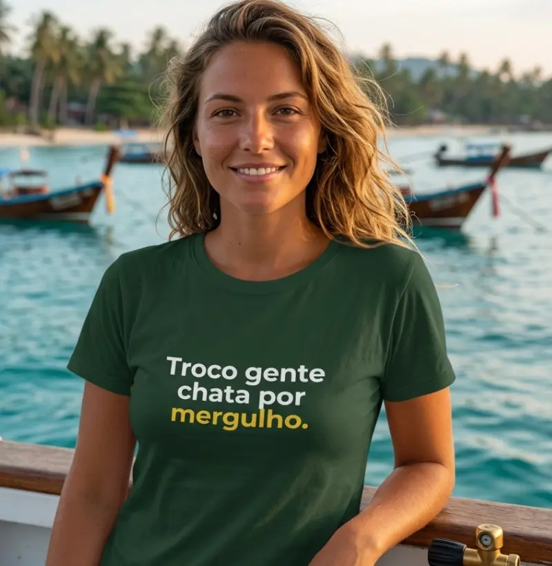 Troco Gente Chata Por Mergulho