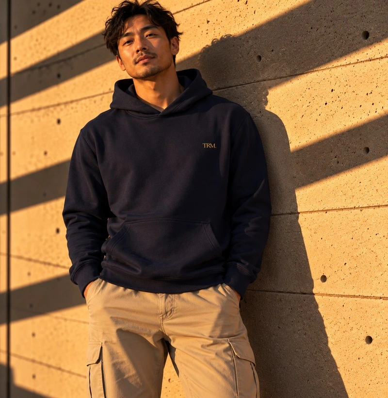 TRM Timeless Hoodie Navy