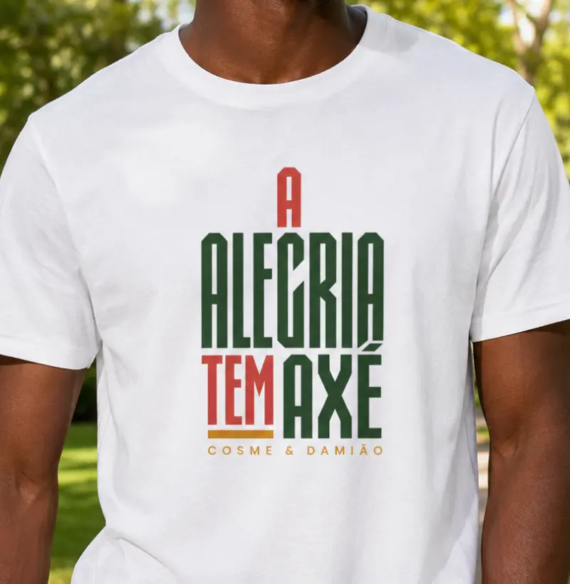 A ALEGRIA TEM AXÉ