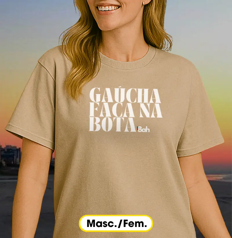 Gaúcha faca na bota