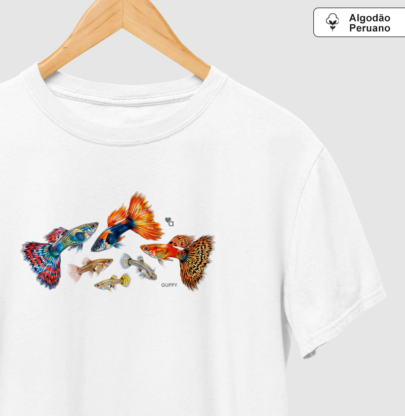 Peixes - Guppy - Algodão Peruano