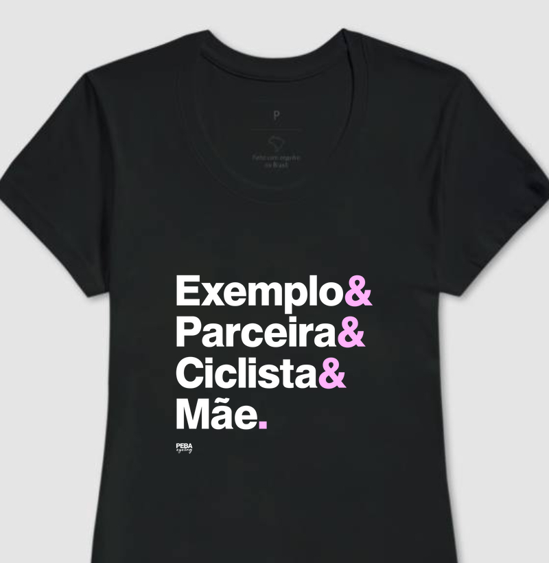 Exemplo& Parceira& Ciclista& Mãe.
