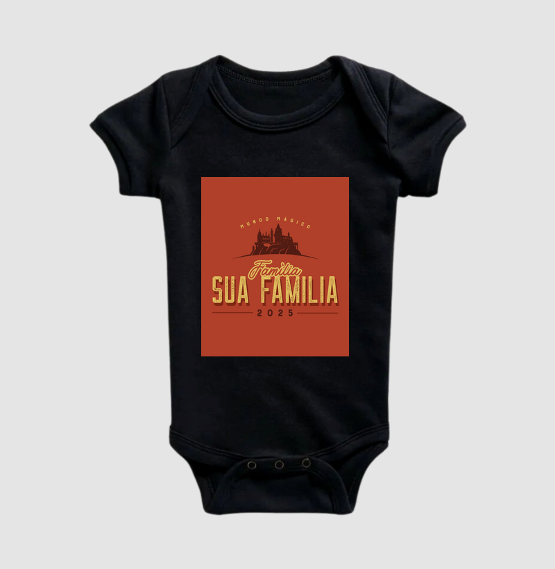 Mundo mágico - Personalize para sua família