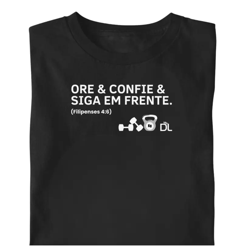 Ore e confie e siga em frente