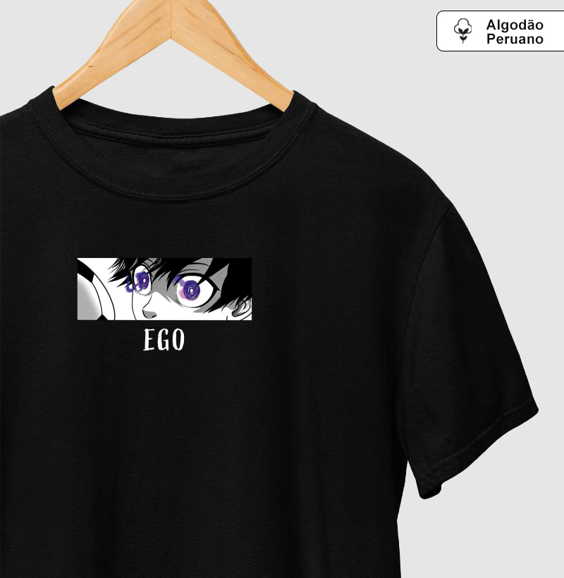 Isagi Ego - Camiseta Algodão Peruano