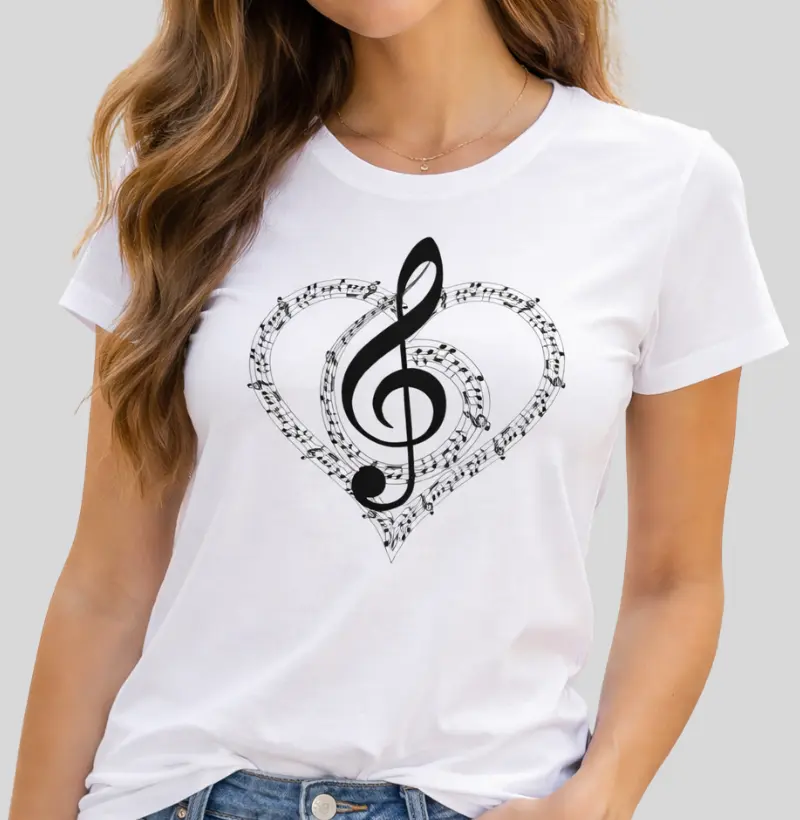 Clave de Sol em Coração