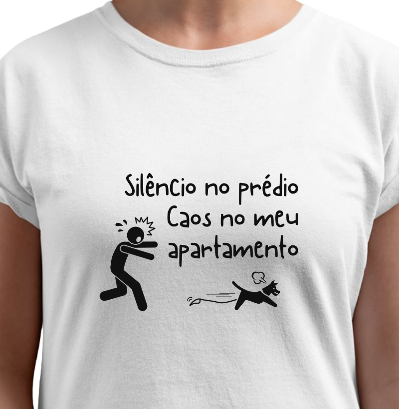 silencio no prédio, caos no meu apartamento 