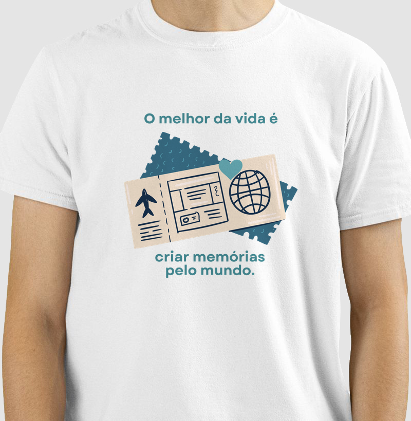 camiseta passaporte