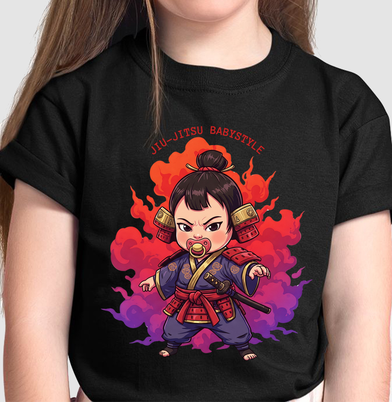 Samurai Baby Girl - Jiu-Jitsu - Infantil