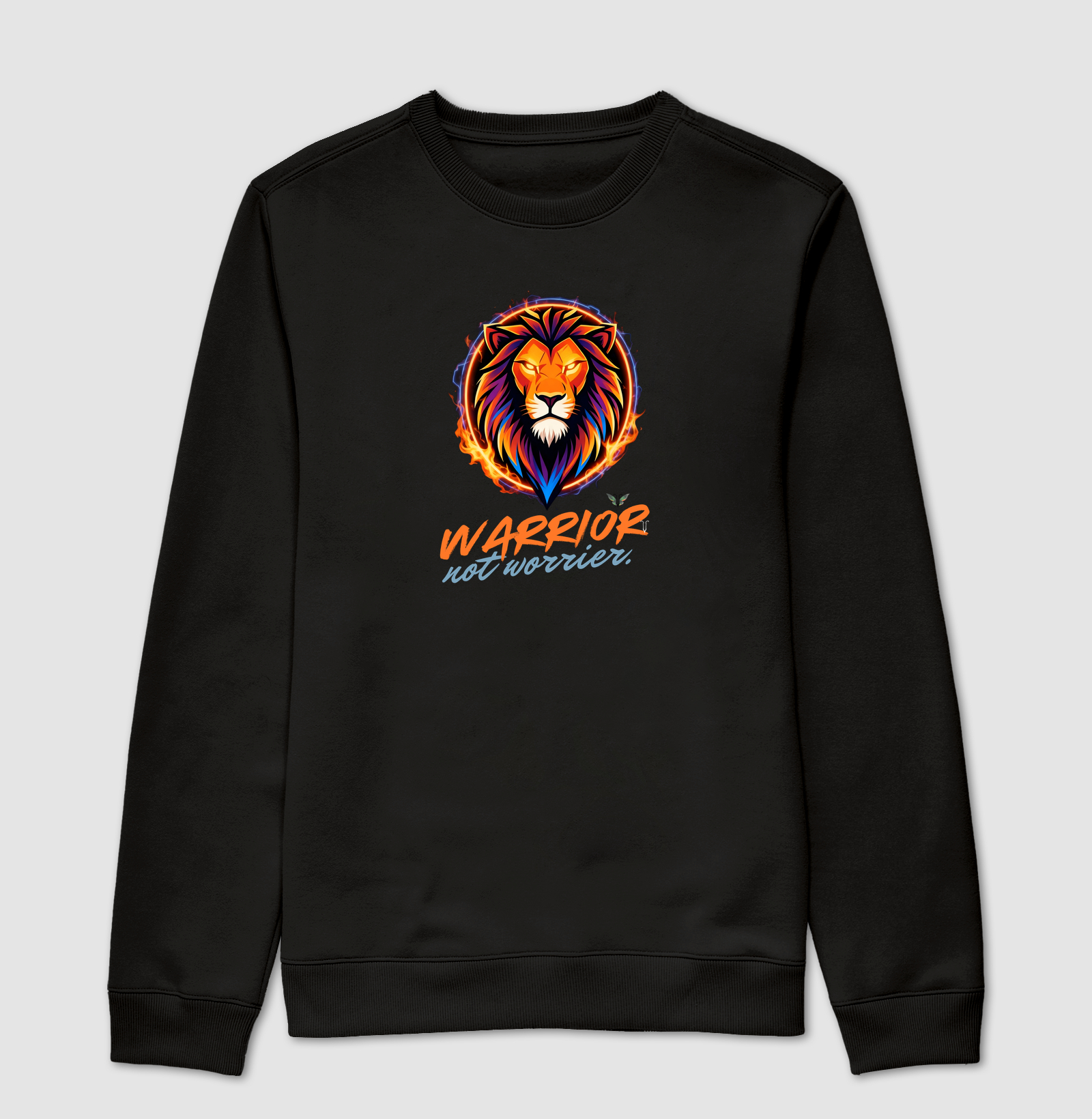 Warrior, not worrier.