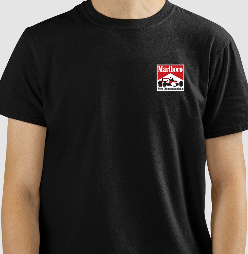 Camiseta MarlBoro Championship Minimalista