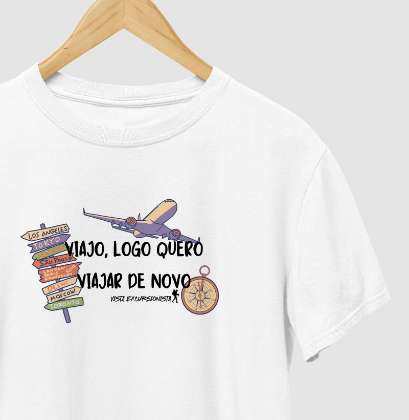 Viajo, Logo Quero Viajar de Novo – Ciclo Sem Fim - Excursionista