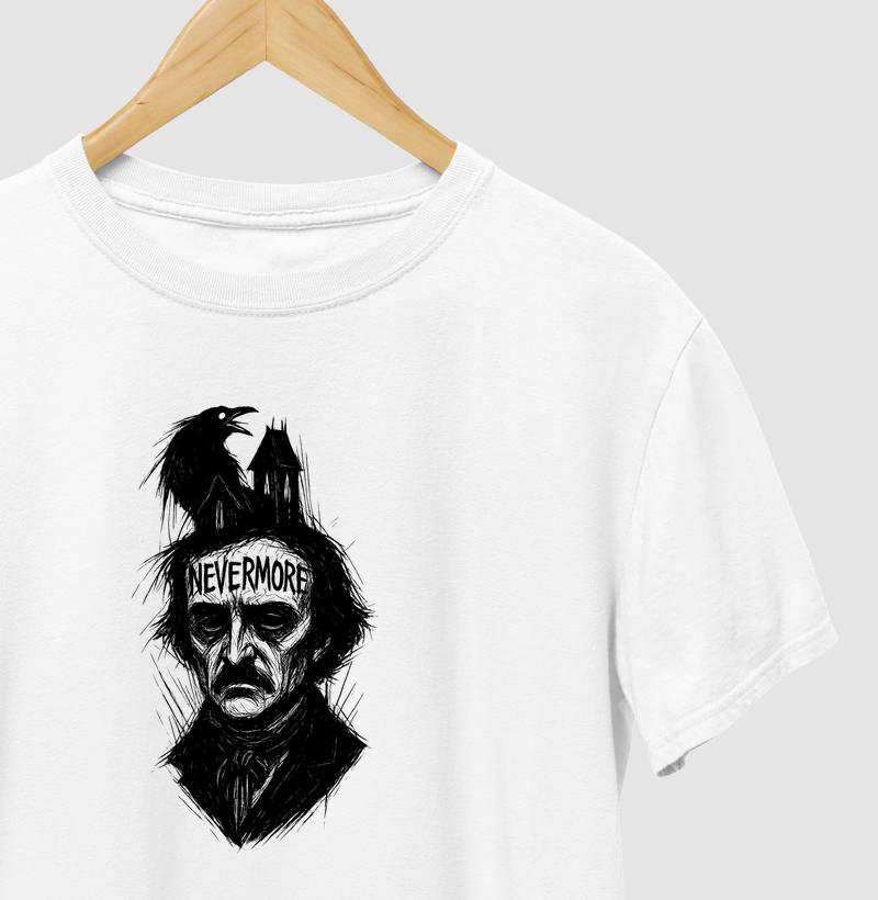 Camiseta - Edgar Allan Poe Dark