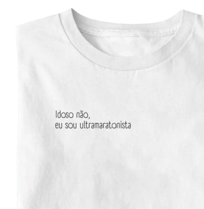 Idoso não, sou ultramaratonista
