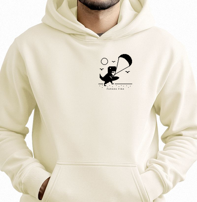 Dino Kitesurfista – Pequeno no Peito, Gigante na Atitude