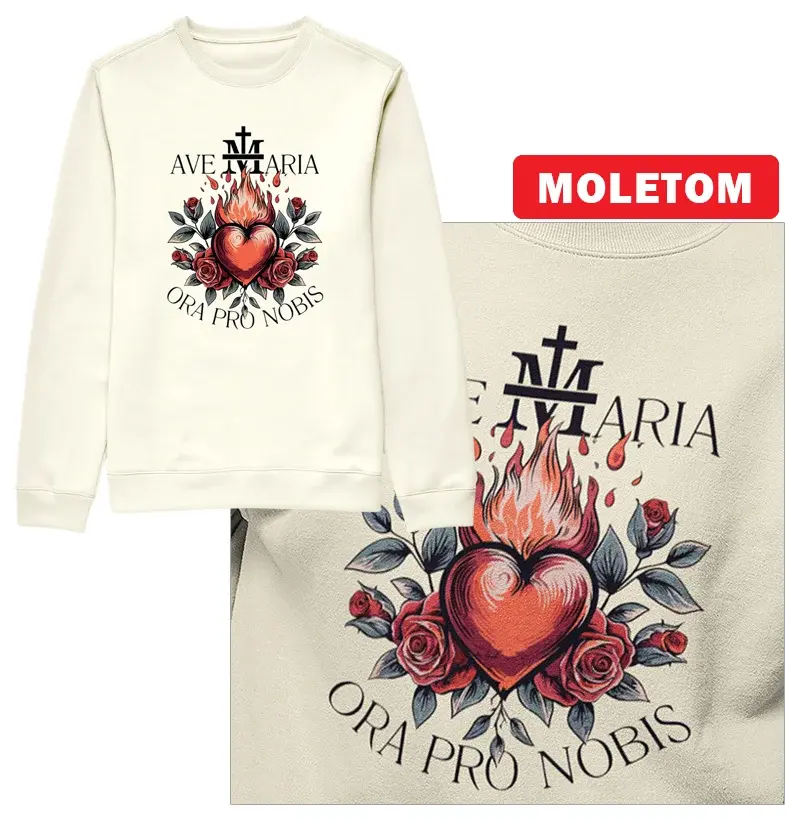 Ave Maria Ora Pro Nobis Moletom