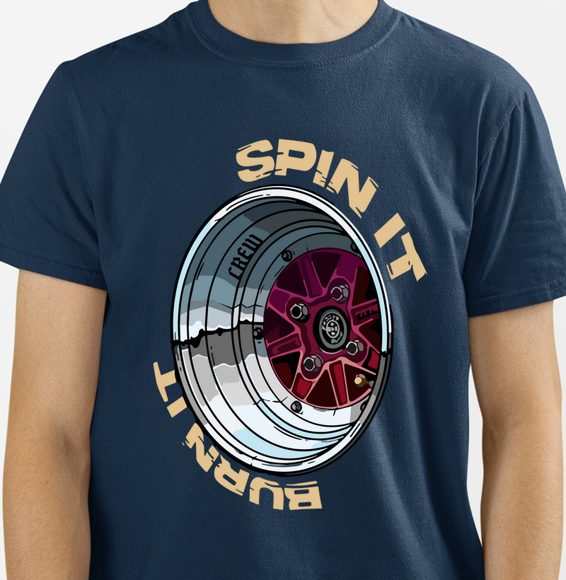 Camiseta - Spin It, Burn It