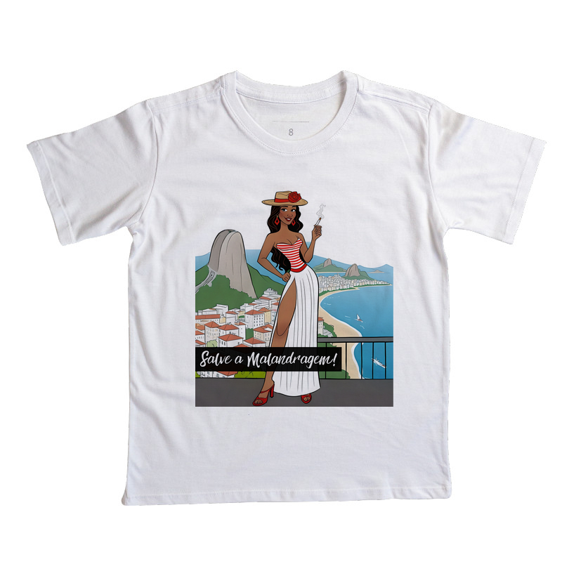Camiseta Infantil - Malandra - Imagem 4