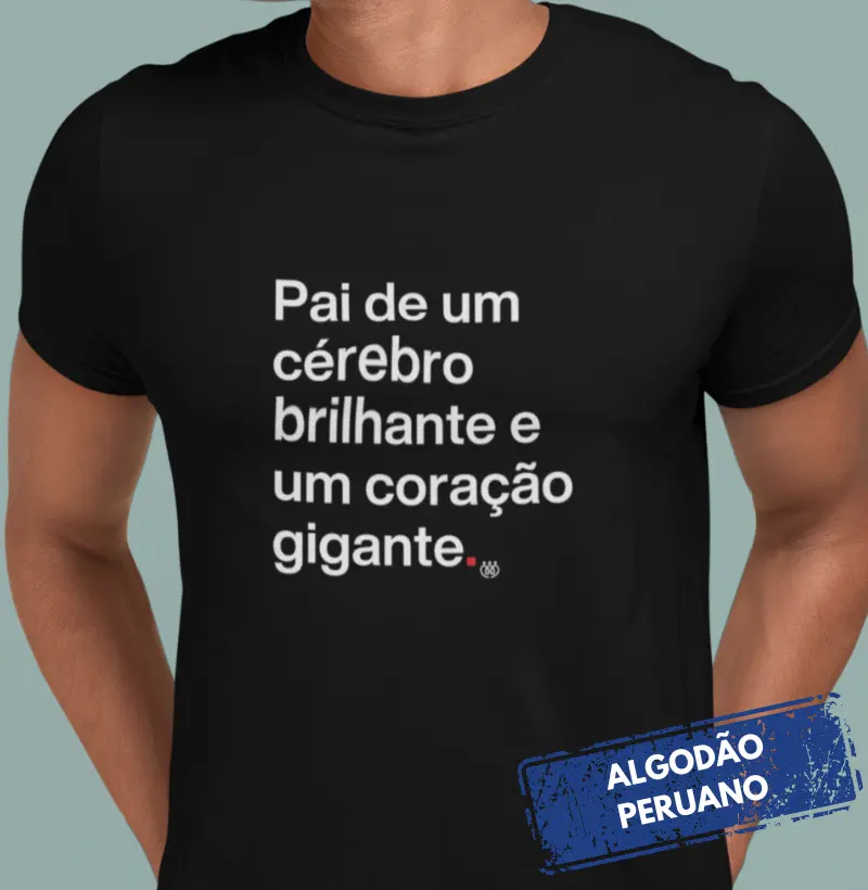 Pai de um cérebro brilhante - Premium