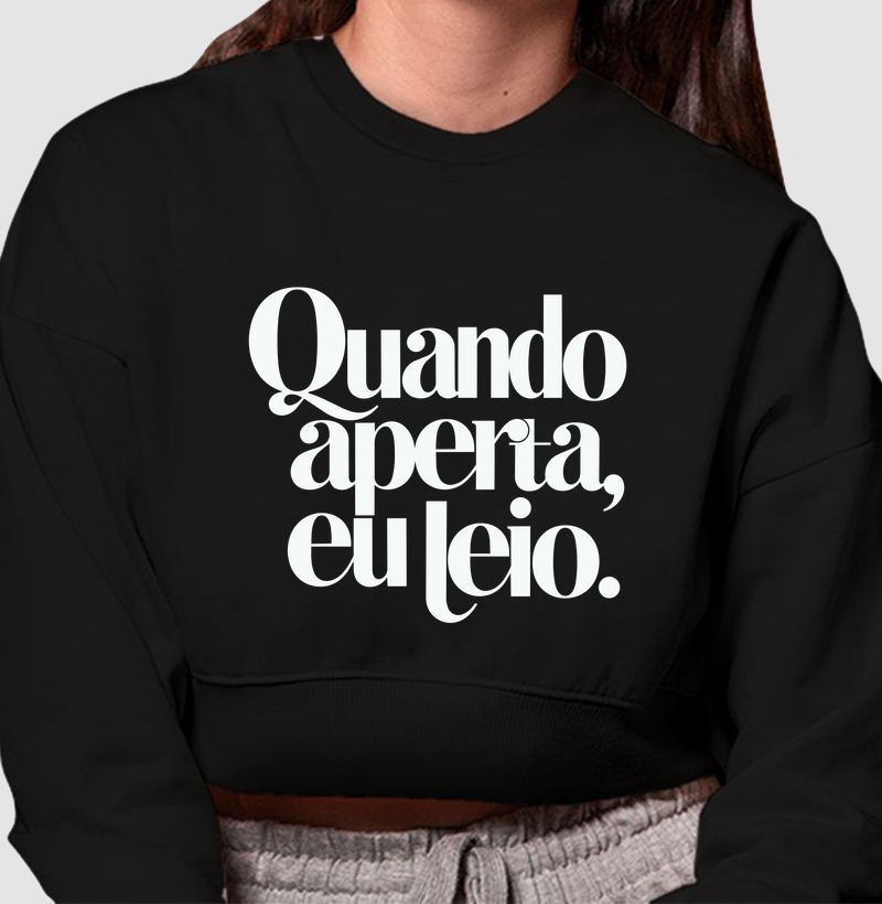 Quando Aperta, Eu Leio
