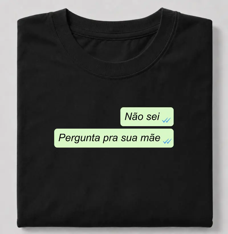 Whatsapp pergunta pra sua mãe