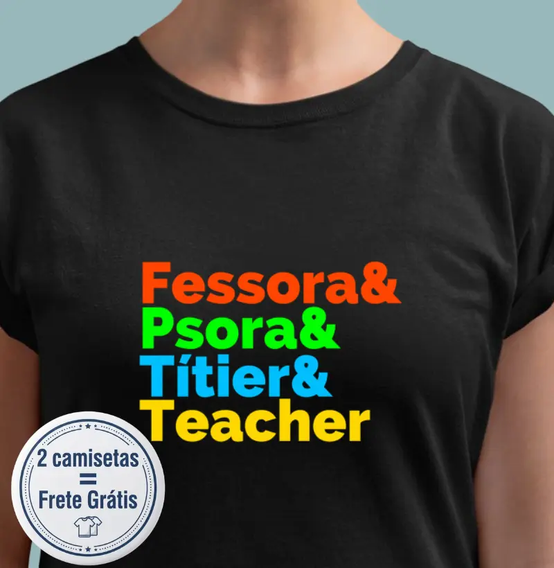 Camiseta Premium - Inglês