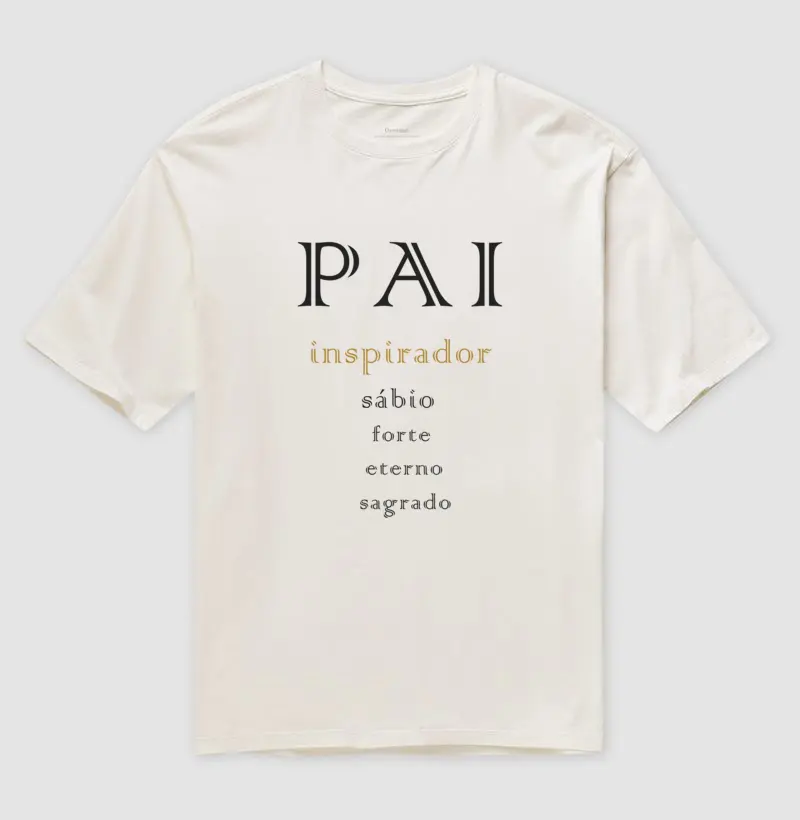 Pai • Inspirador (oversized)