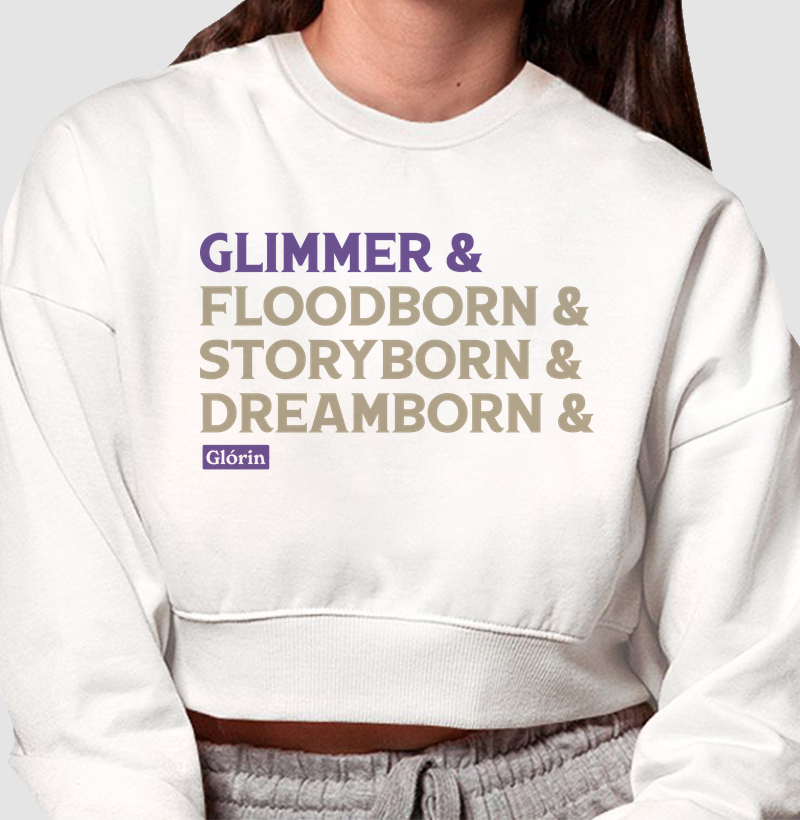 Glimmer Origins - Cropped Moletom