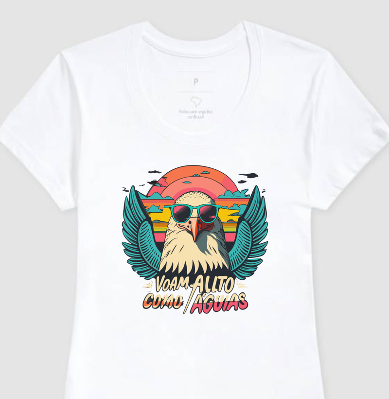 Camiseta Feminina Alto Como Águias