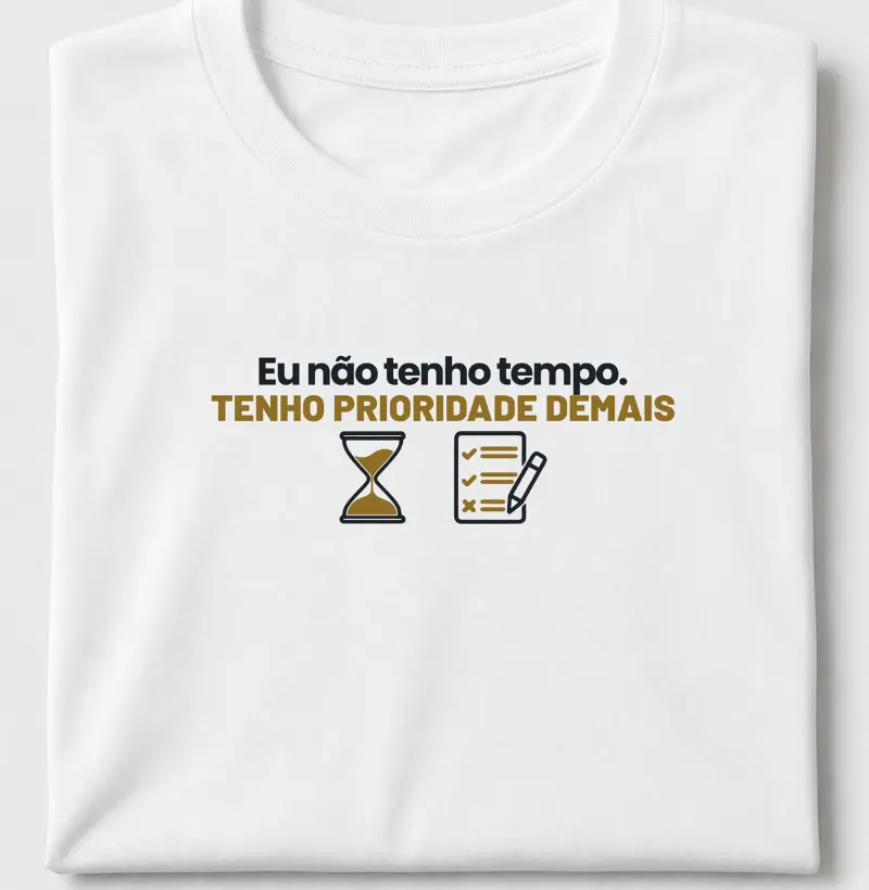 Prioridade - Camiseta
