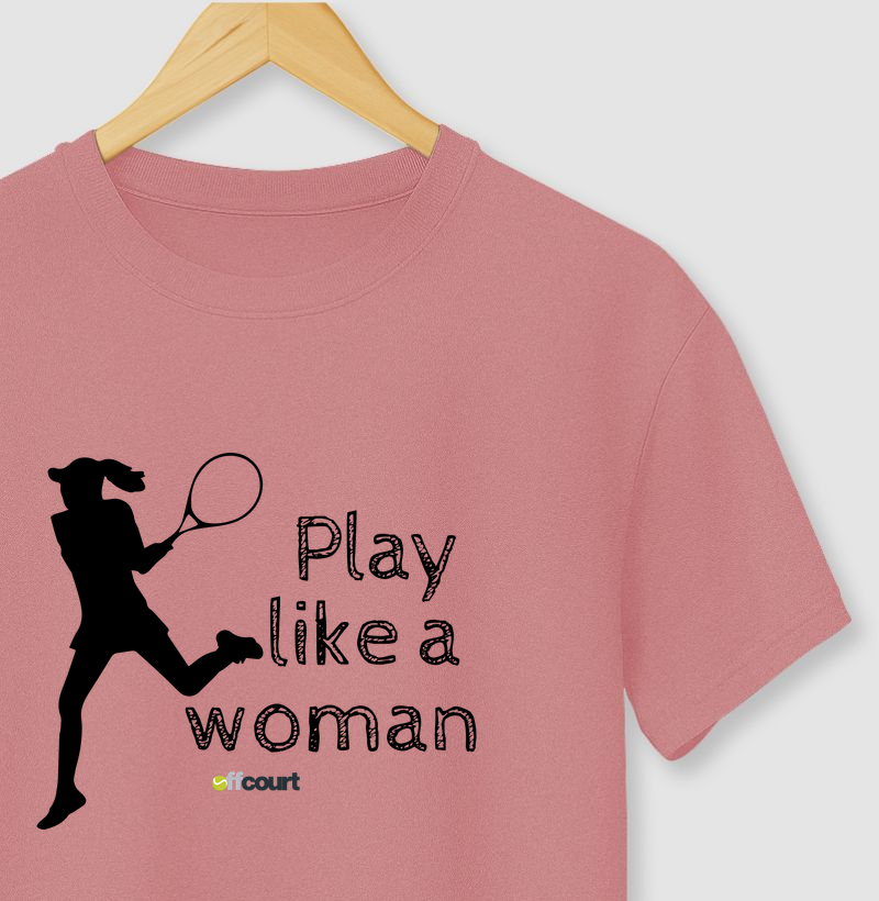 Camiseta - Play like a woman