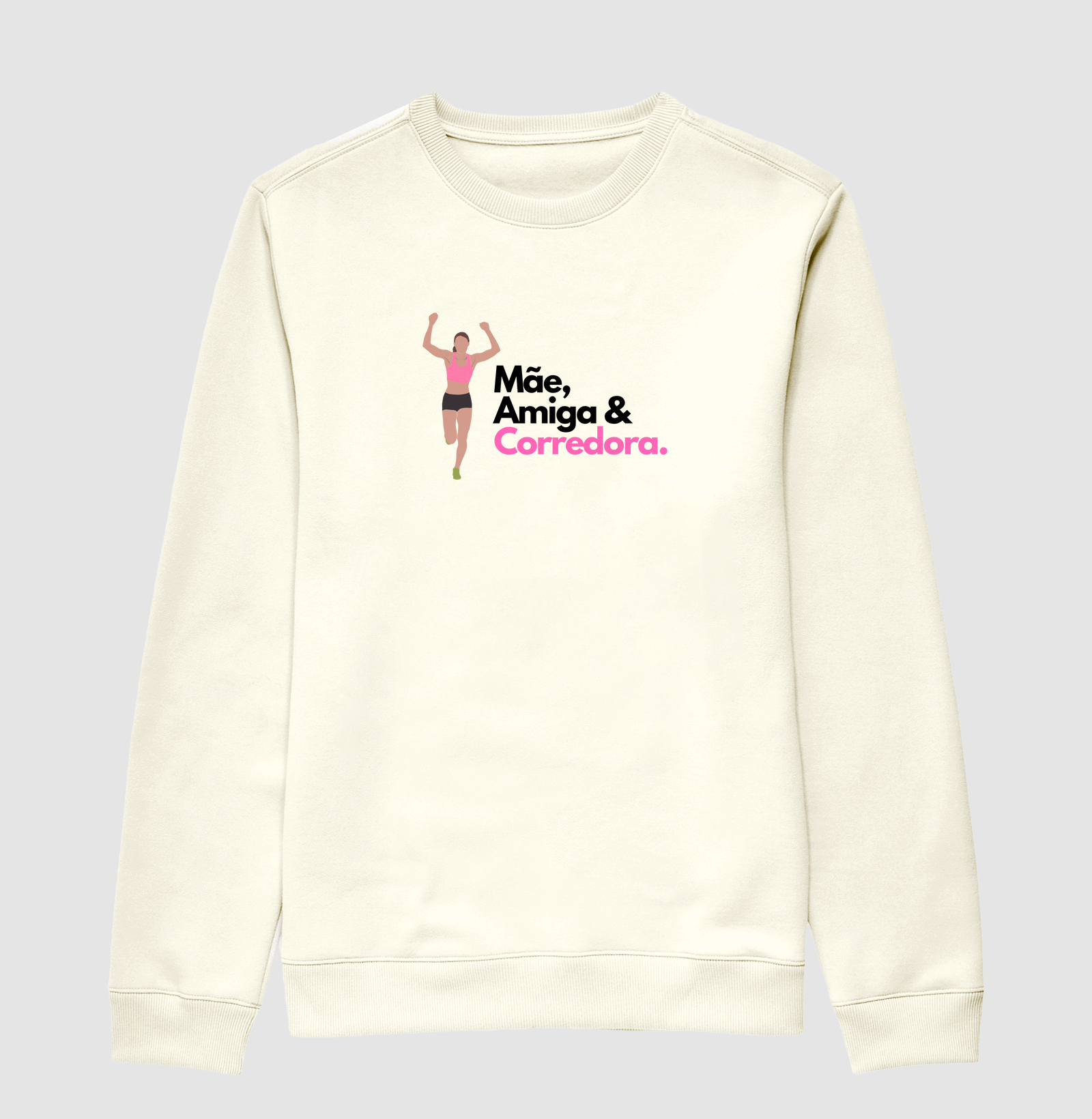 Mãe, Amiga e Corredora - pink