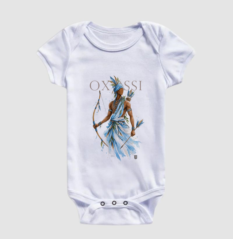 Oxóssi I Orixás Maria Patuá - Body Infantil