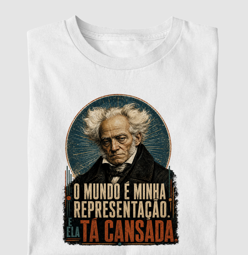 O Mundo é Minha Representação. E Ela Tá Cansada.