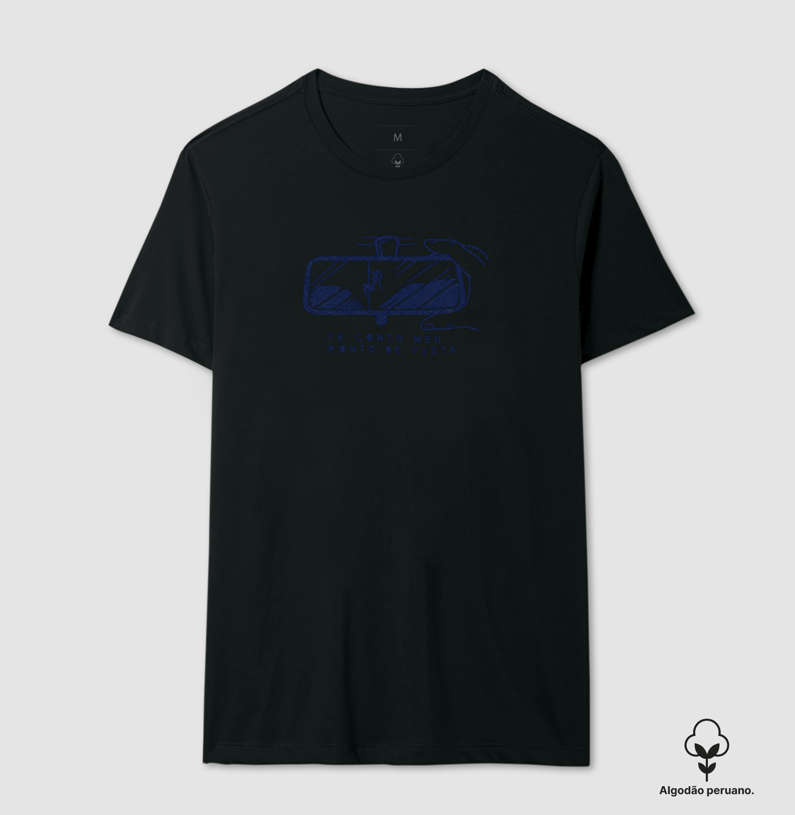 MEU PONTO DE VISTA  - Camiseta Algodão Peruano