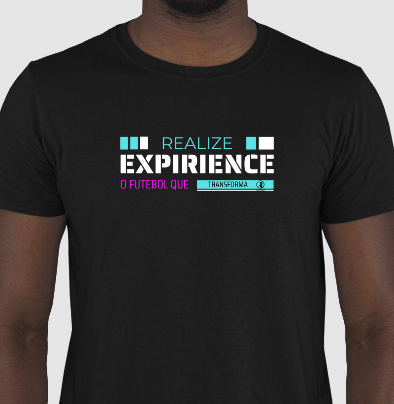 REALIZE EXPERIENCE – O FUTEBOL QUE TRANSFORMA (Camiseta )