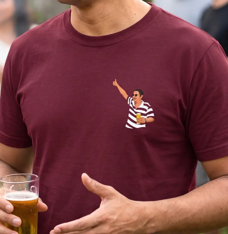 Cervejeiro Pagodeiro de coração - Camiseta