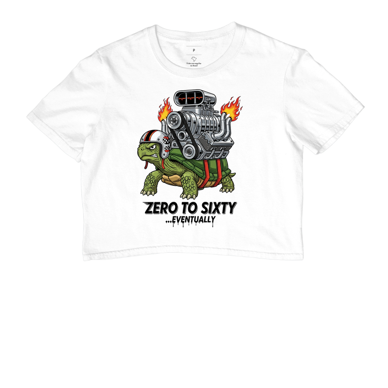camiseta-garage-motors-kustom-zero-to-sixty-eventually-tartaruga-turbo
