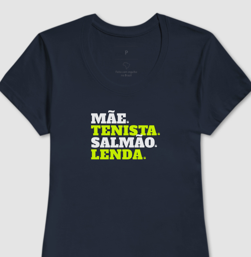 Mãe tenista!