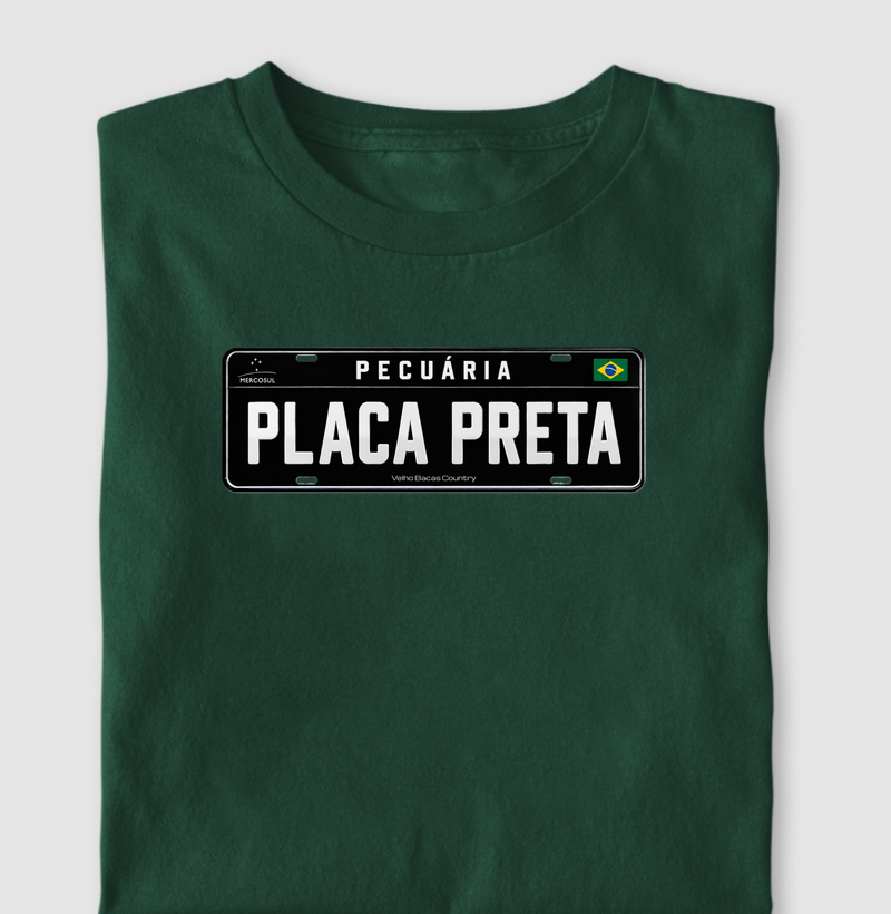 Placa Preta (pecuária) - Camiseta