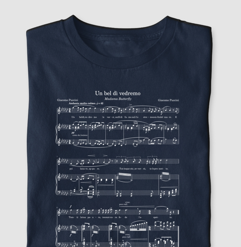 Partitura Un bel di vedremo - Madama Butterfly