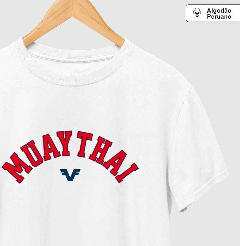 Algodão Peruano Muay Thai Vamos Viver