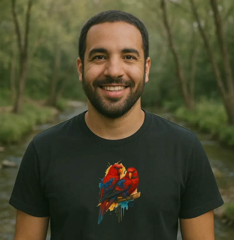 Camiseta Lóris Borneo - Arte