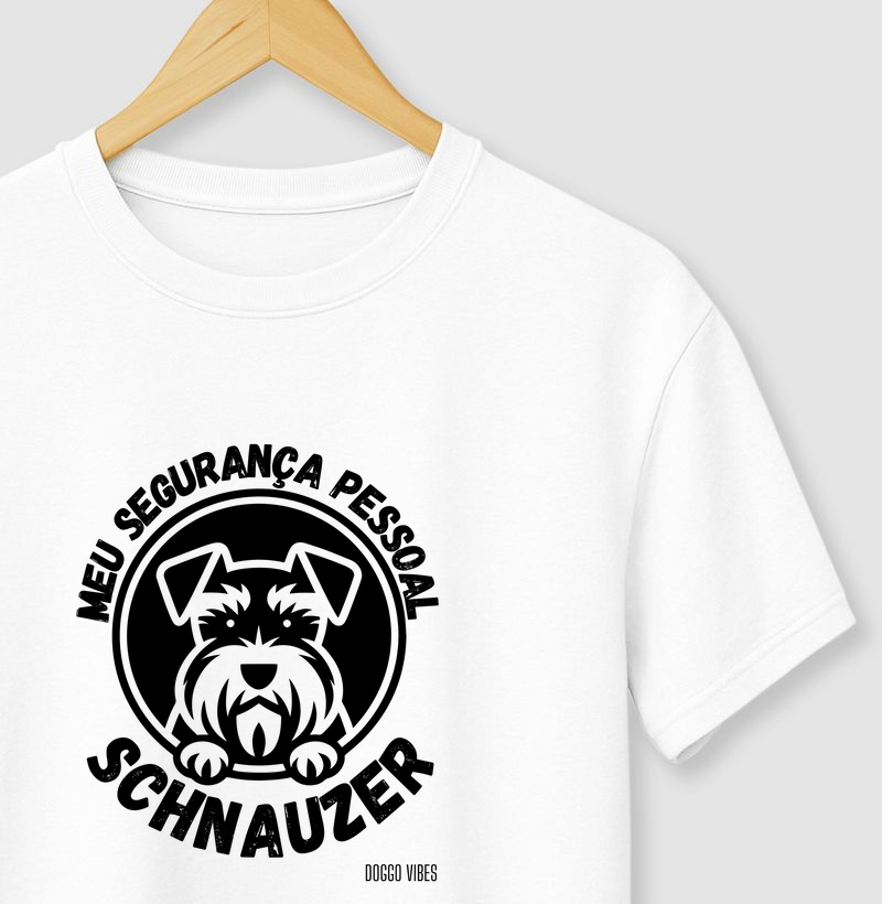 Meu segurança pessoal: Schnauzer