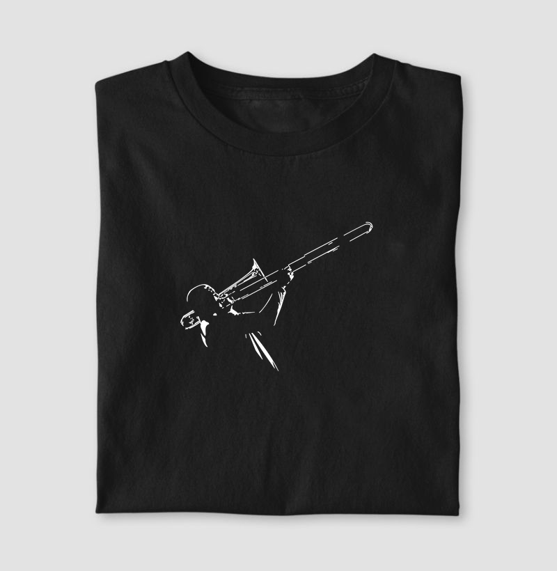 Trombonist Silhouette