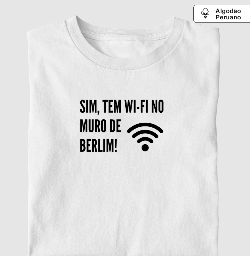 Sim, tem wi-fi no Muro de Berlim