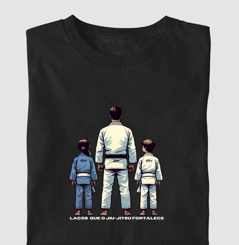 Laços que o Jiu-Jitsu fortalece, Pai e Casal de Filhos