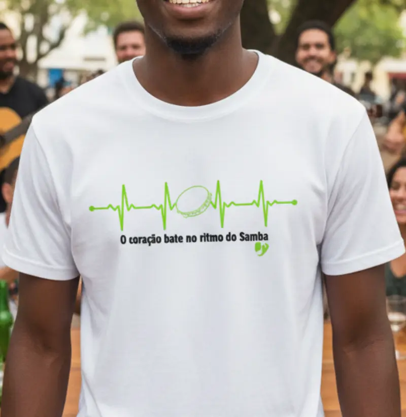 O coração bate no sitmo do Samba