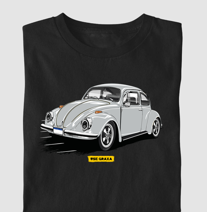 Fusca Cinza Prata